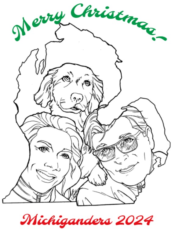 Xmas Card - Michiganders